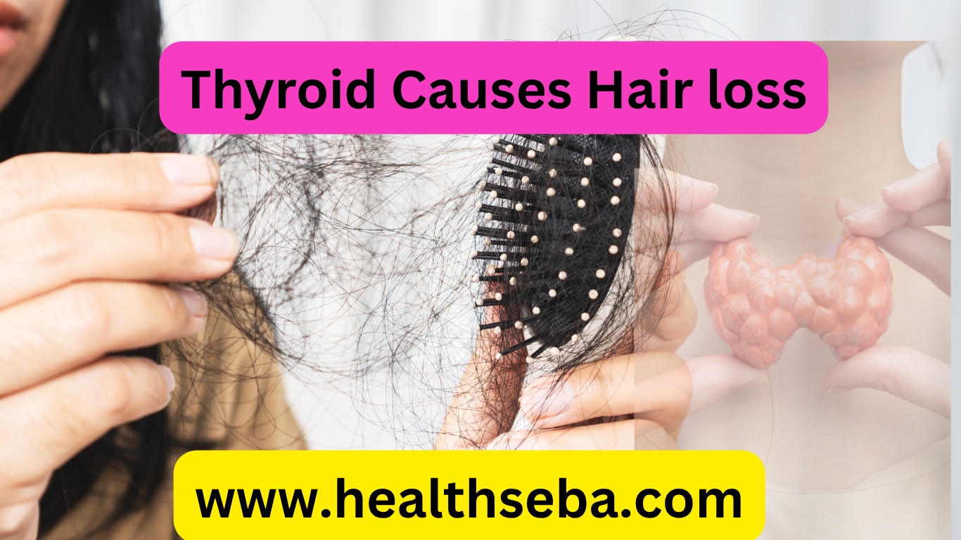 Thyroid problems causing hair loss and thinning due to hormonal imbalance